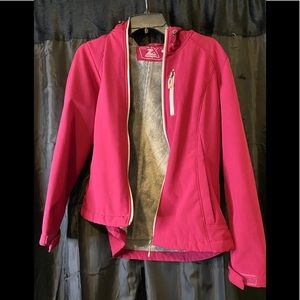 Fleece Zip-up with fur